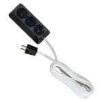  СЪЕДИНИТЕЛ ТРОЕН С 5 М /ЧЕРЕН, БЯЛ/